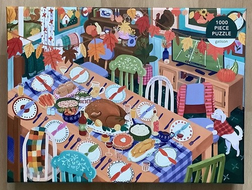Galison thankful table 1000 - thankful,