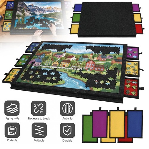 Felt puzzle board jigsaw - felt,