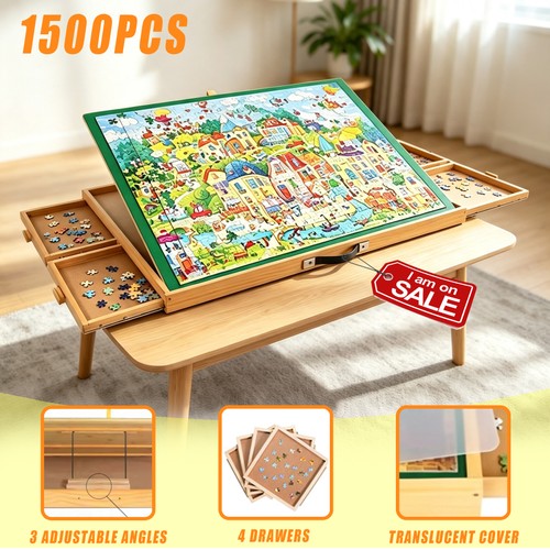 1500pcs wooden jigsaw - 1500pcs,