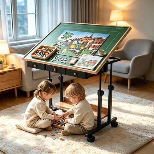 Large jigsaw puzzle table - puzzle,