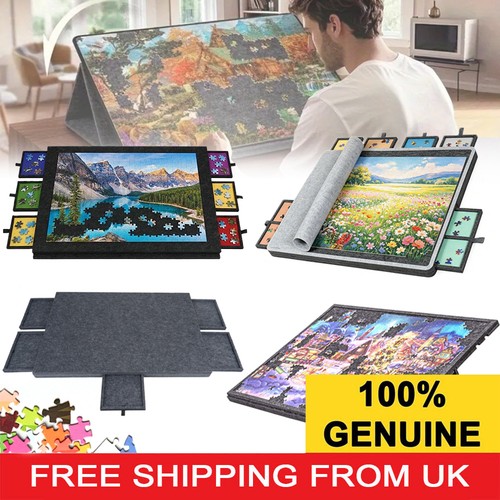 1000pcs puzzle board - puzzle, w/6