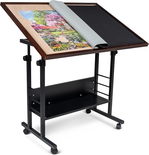 Jigsaw puzzle table tilt - puzzle, &