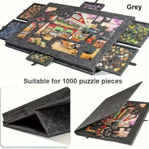 1000pcs felt jigsaw puzzle - 1000pcs,