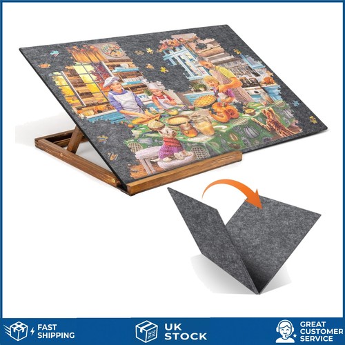 Foldaway puzzle table with - foldaway,