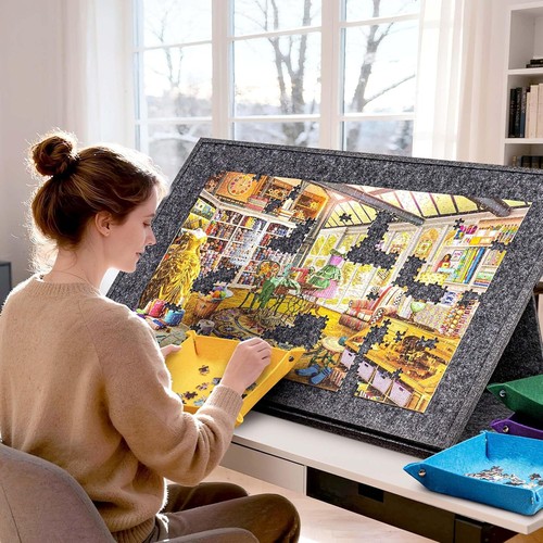 Jigsaw puzzle board - board, portable