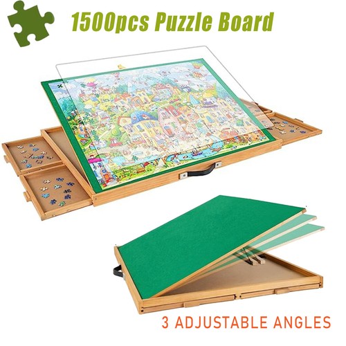 Jigsaw puzzle table - table, non-slip