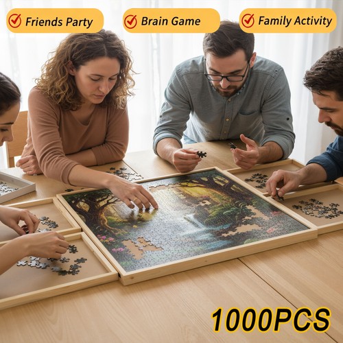 1000pcs jigsaw puzzle - 1000pcs, board