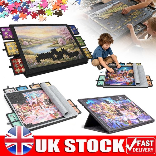 1000pcs tilting puzzle - 1000pcs, board