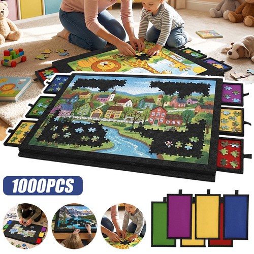 Felt puzzle board jigsaw - felt,