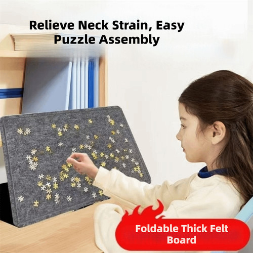 Felt jigsaw puzzle - jigsaw, board