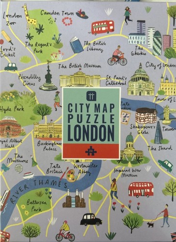 Talking tables london map - map, 250